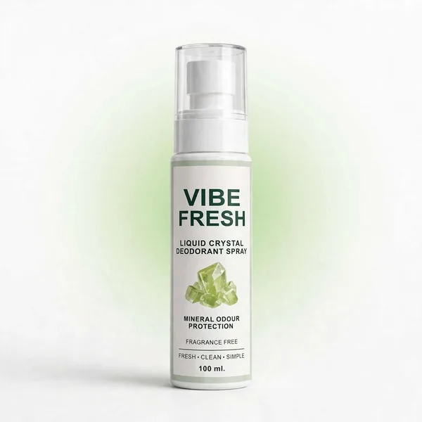 Vibe Fresh fitkari deodorant spray, 100 ml bottle